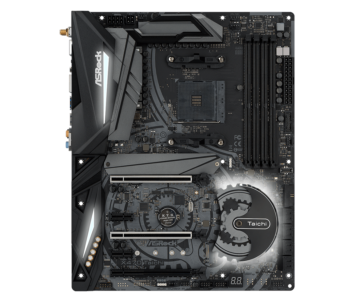 Asrock x470 taichi обзор